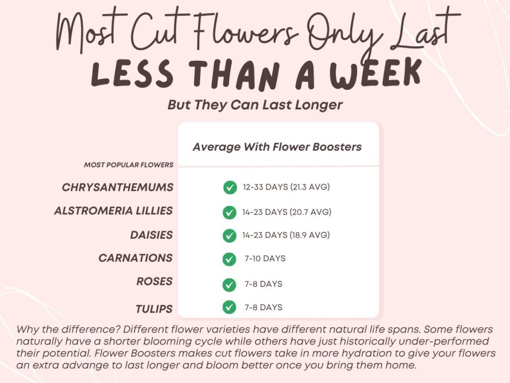 how long do cut flowers last
