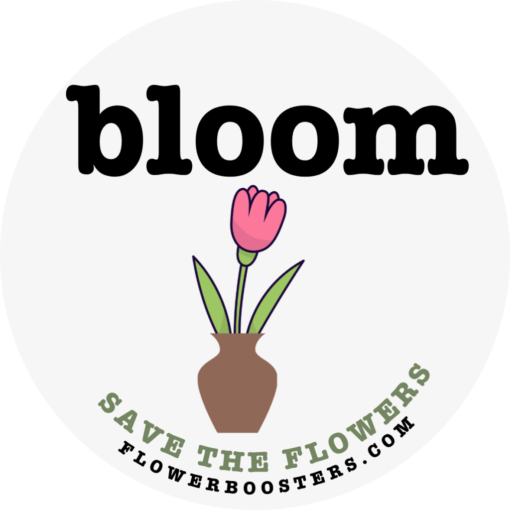 bloom sticker