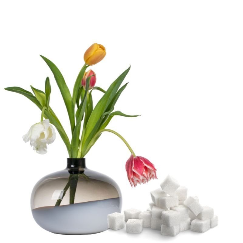 Is sugar good for flowers